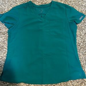 Med Couture Insight One Pocket Scrub Top- Size L